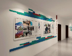 云梦企业文化墙用什么材料好？