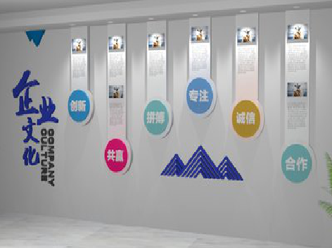 云梦企业文化墙需要传递什么办公文化？